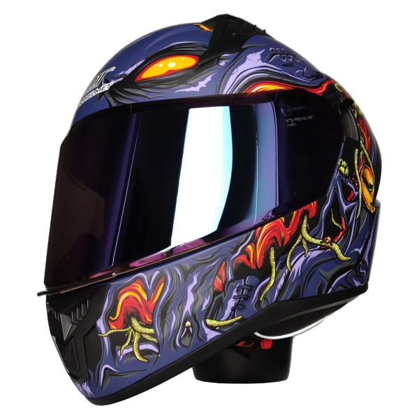 KASK snake ( ZOMBİES ORANGE ) 0801