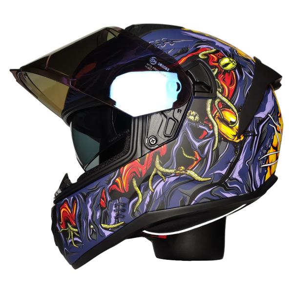 KASK snake ( ZOMBİES ORANGE ) 0801