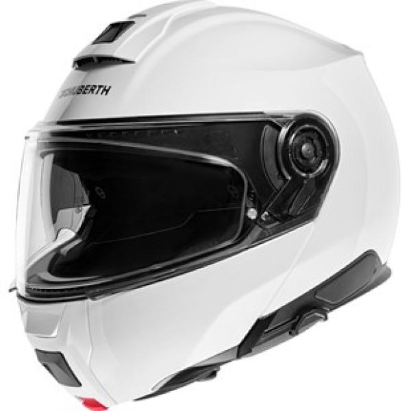 SCHUBERTH C5 GLOSSY WHITE ( çene açılır)