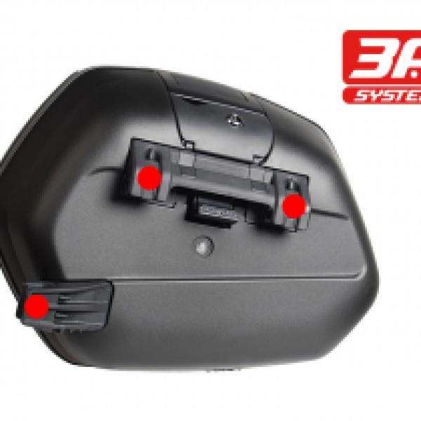 Shad Sh36 Çanta (Titanyum Gri Kapaklı)siyah