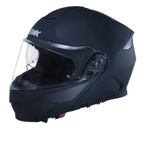 kask Smk Gullwing Blank Matt ( Çene Açılır ) siyah