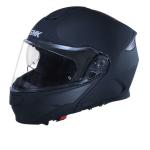 kask Smk Gullwing Blank Matt ( Çene Açılır ) siyah