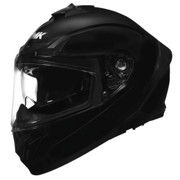 Smk Typhoon Blank Matt ( Kapalı Kask ) siyah