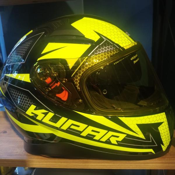 KUPAR kask ( siyah neon ) 917