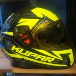KUPAR kask ( siyah neon ) 917