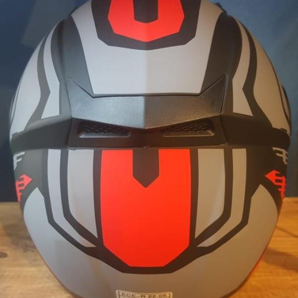 kask Rapido-x RX Z19 ( red grafik )