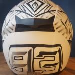 kask Rapido-x RX Z19 ( beyaz grafik )