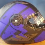 kask Rapido-x RX Z19 ( mavi grafik )