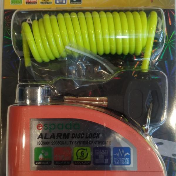 disk kilidi alarmlı ( Pembe tonu ) hatırlatma kablolu
